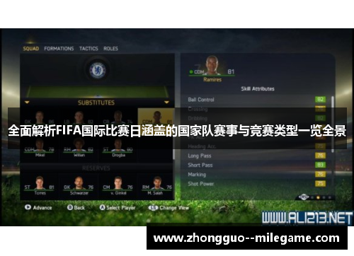 全面解析FIFA国际比赛日涵盖的国家队赛事与竞赛类型一览全景